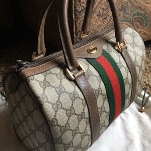 Vintage Gucci Speedy Duffle + Original Dust bag